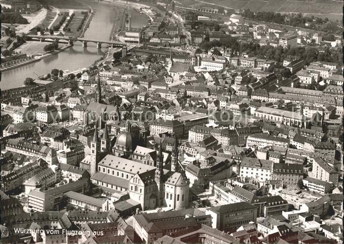WueRZBURG Bayern Fliegeraufnahme