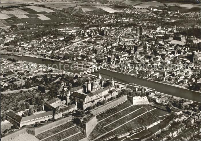 WueRZBURG Bayern Fliegeraufnahme
