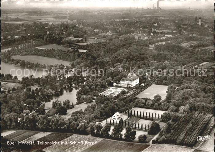Buer Gelsenkirchen Fliegeraufnahme Schloss Berge