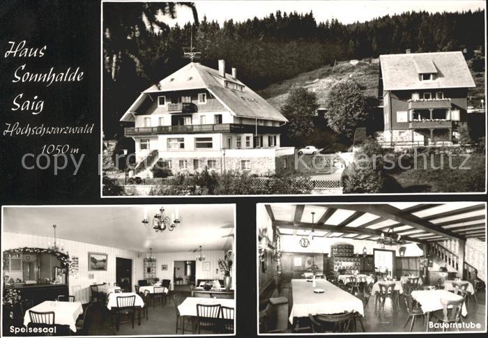 Saig Schwarzwald Haus Sonnhalde Speisesaal Bauernstube