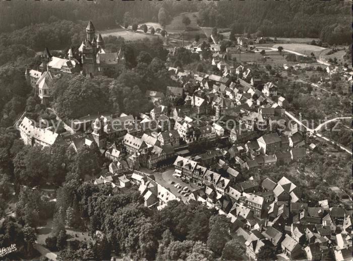 Braunfels Fliegeraufnahme Schloss