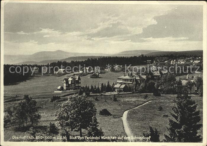 Oberhof Thueringen Schneekopf