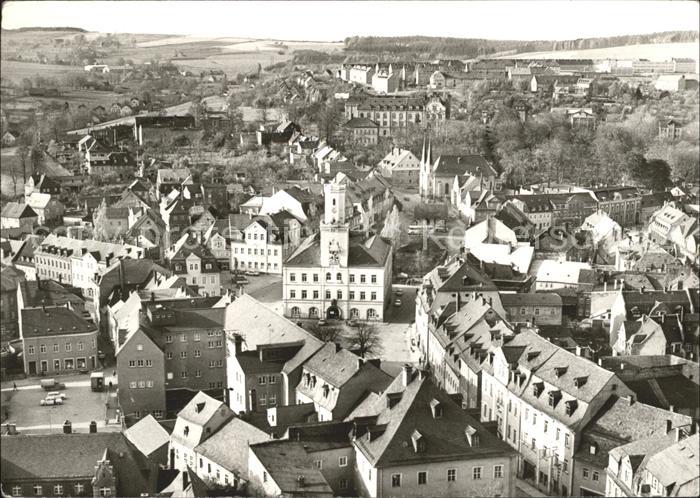 Schneeberg Erzgebirge Ortsansicht