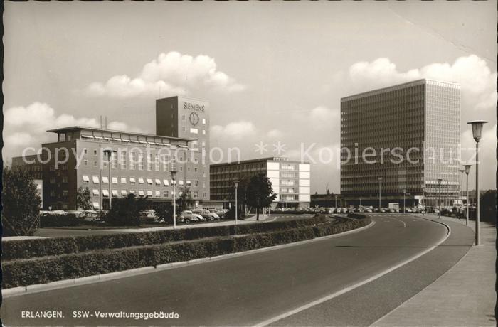 ERLANGEN Bayern Siemens Schuckert Werke Verwaltungsgebaeude