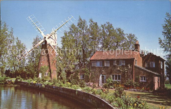 Windmuehle Hunsett Mill Norfolk Broads
