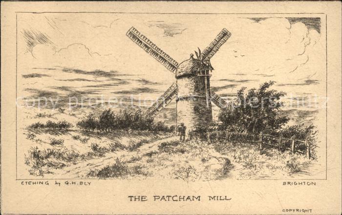 Windmuehle Patcham Mill Brighton