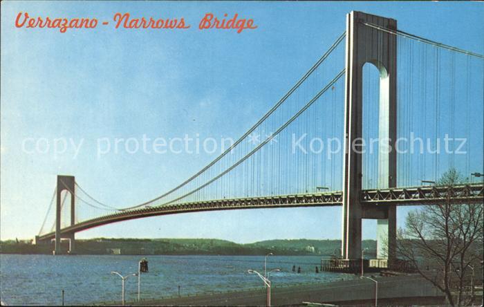 Bruecken Bauwerke Verrazano-Narroes Bridge
