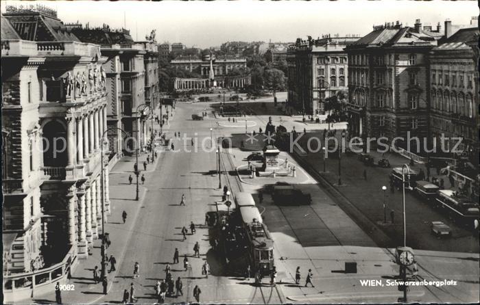 Strassenbahn Wien Schwarzenbergplatz