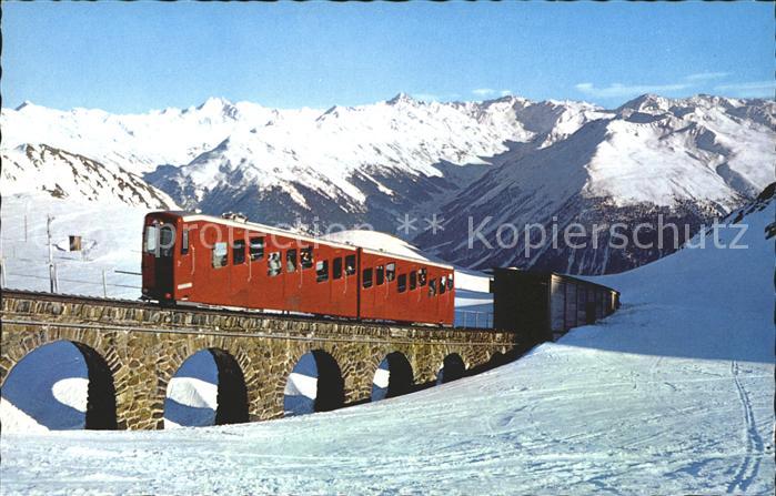 Zahnradbahn Davos-Parsenn-Bahn Dischmatal Jakobshorn