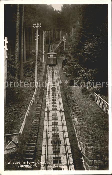 Zahnradbahn Wildbad Schwarzwald