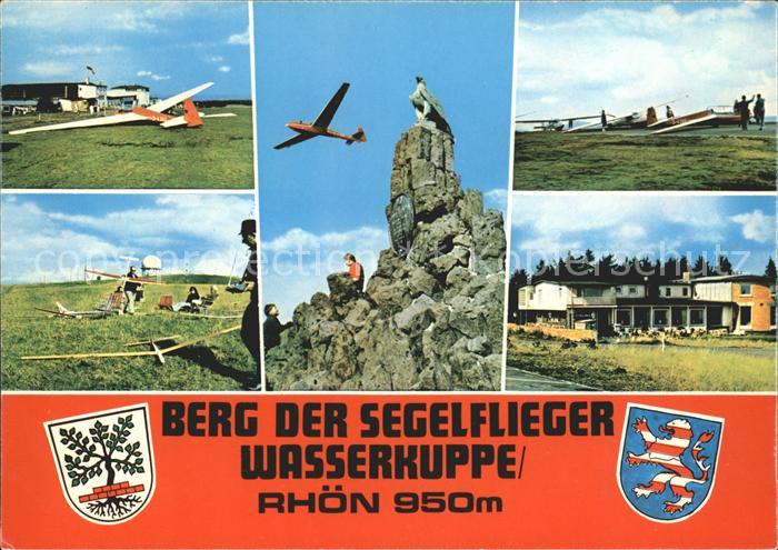 Segelflug Gliding Vol-Voile Vuolo-a-Vela Volo-a-Vela-- Wasserkuppe Rhoen