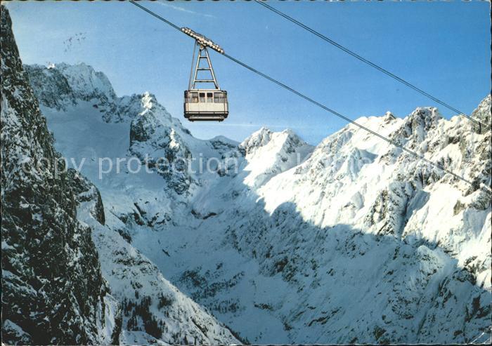 Seilbahn Osterfelder Garmisch-Partenkirchen Hoellental Zugspitze
