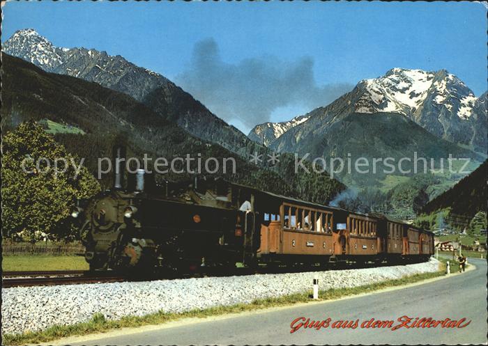 Eisenbahn Zillertalbahn Gruenberg Lokomotive