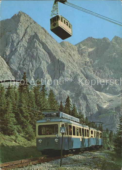 Zugspitzbahn Seilbahn Zahnradbahn Zugspitzgipfel