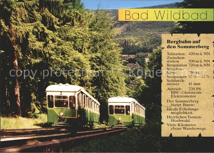 Zahnradbahn Bad Wildbad Sommerberg