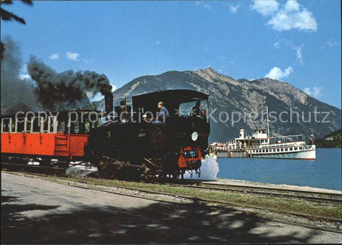Lokomotive Achenseebahn Zahnradbahn Dampfer Stadt Innsbruck