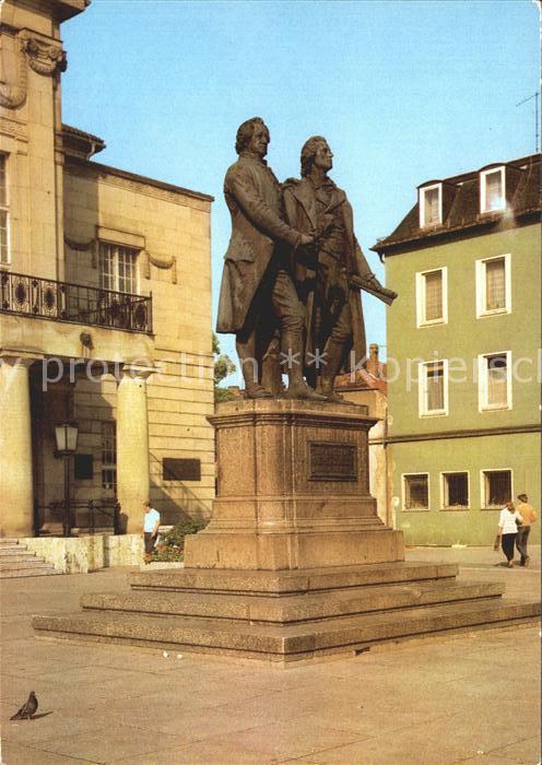 Denkmal Goethe-Schiller-Denkmal Weimar