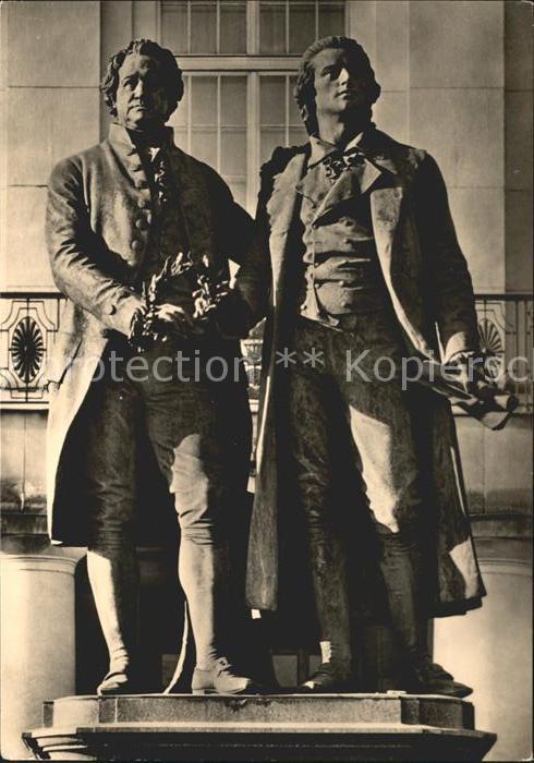 Denkmal Goethe-Schiller Weimar