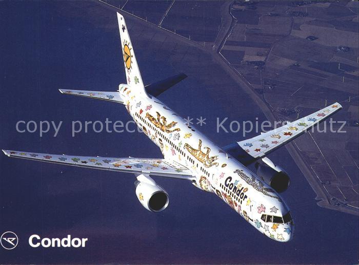 Flugzeuge Zivil Condor B 757 Sonderbemalung James Rizzi