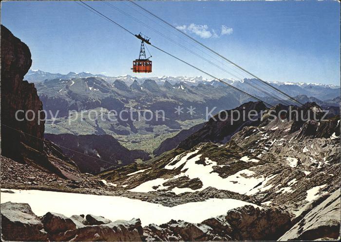 Seilbahn Säntis Churfirsten Glarner Alpen