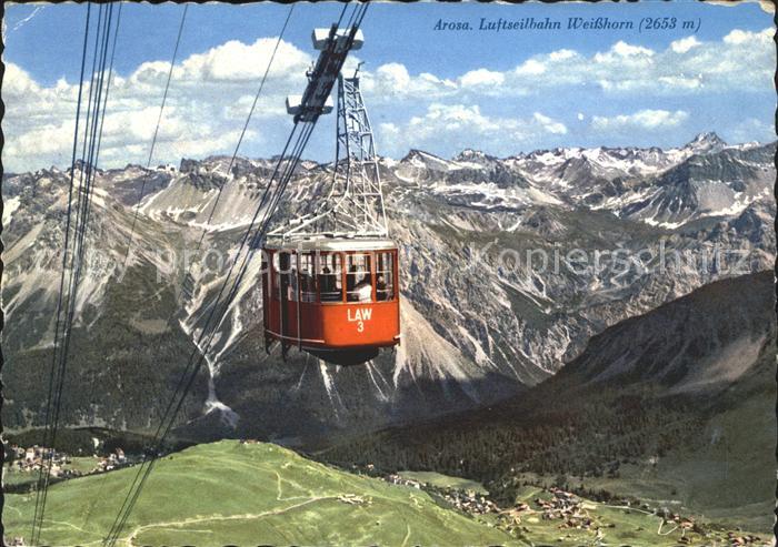 Seilbahn Weisshorn Arosa