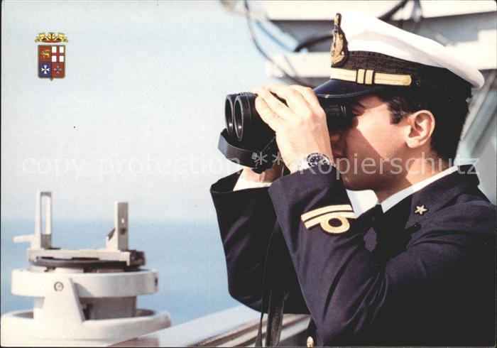 Marine Marineoffizier Italien Fernglas Marina Militare