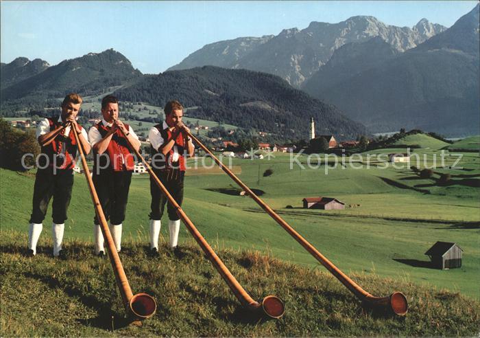 Alphorn Alphornblaeser Allgaeu