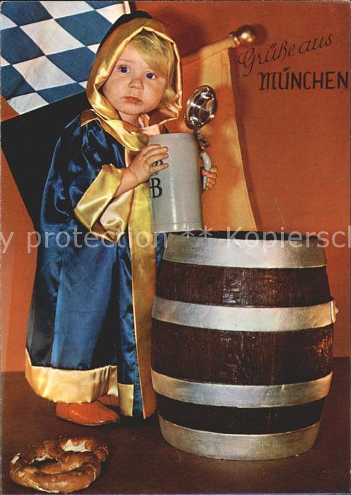 Muenchner Kindl Bierkrug Bierfass Muenchen