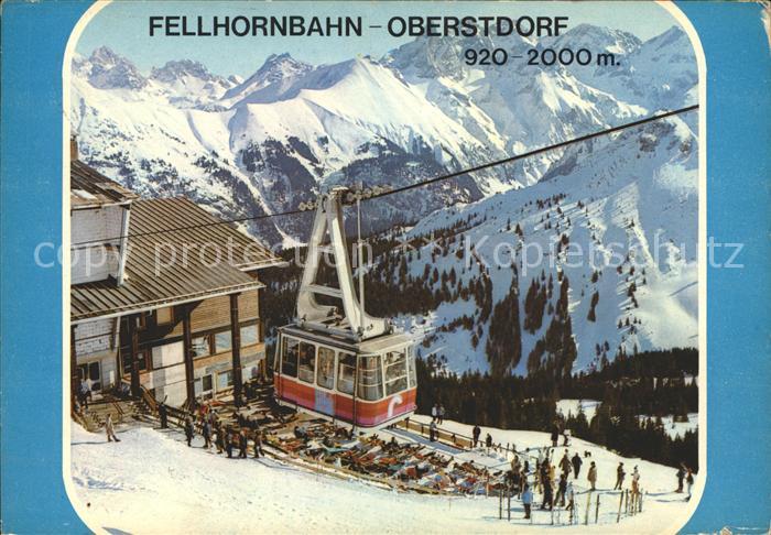 Seilbahn Fellhorn Oberstdorf
