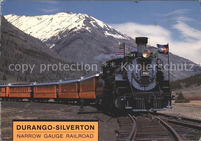 Eisenbahn Lokomotive Durango-Silverton Narrow Gauge Railroad