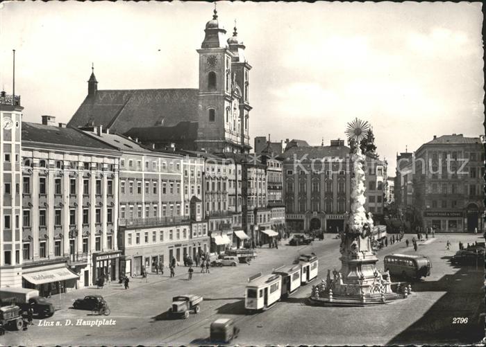 Strassenbahn Linz an der Donau Hauptplatz