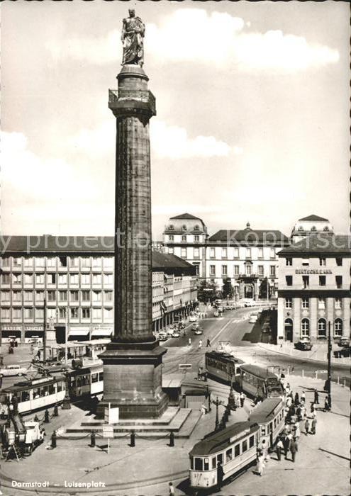 Strassenbahn Darmstadt Luisenplatz