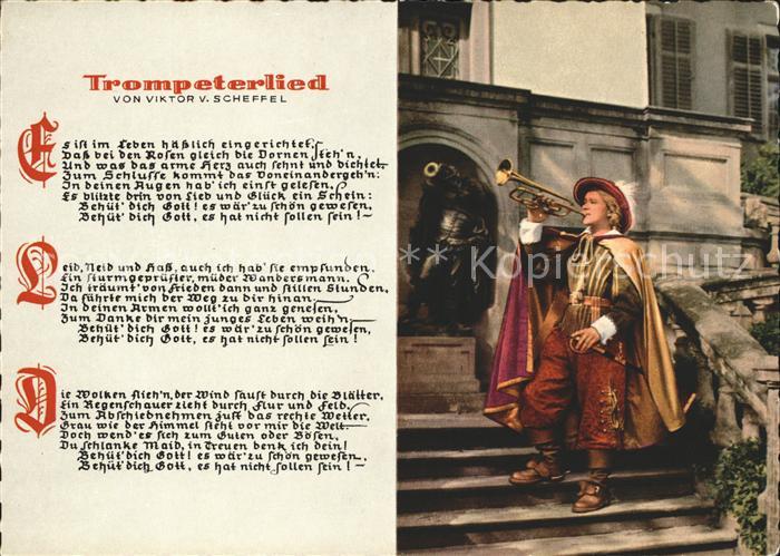 Trompeter Scheffel Trompeterlied Bad Saeckingen
