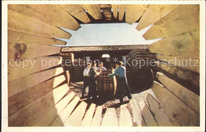 Alkohol Sherry Gonzalez Byass Bota en Construccion Trabajo Toneleros Jerezanos