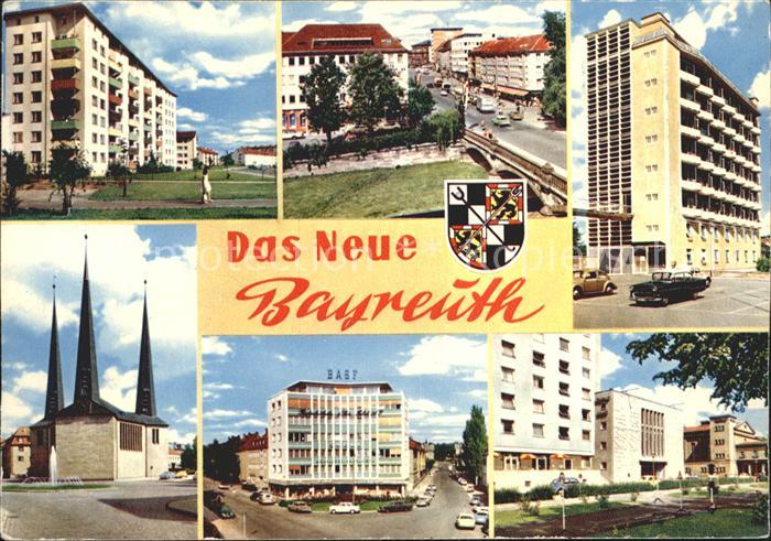 Bayreuth Kirche BASF Gebaeude Teilansichten
