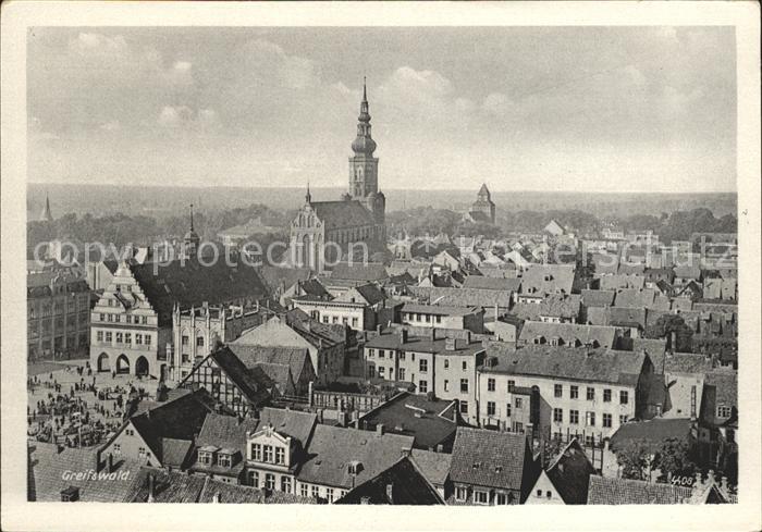 Greifswald Mecklenburg Vorpommern Teilansicht