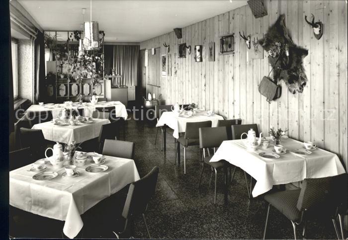 Saalfeld Saale Kosum Gaststaette Kulmberghaus Jagdzimmer