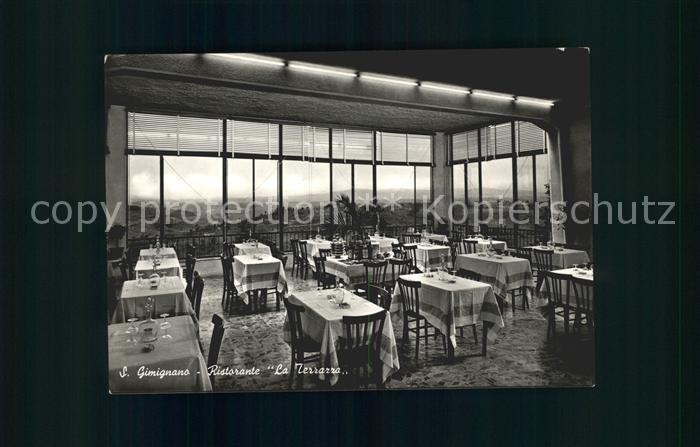 San Gimignano Ristorante La Terrazza