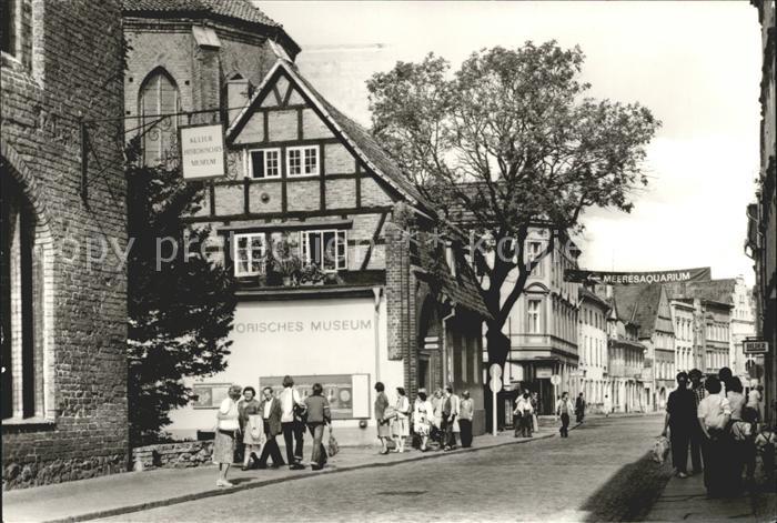 Stralsund Mecklenburg Vorpommern Moenchstrasse
