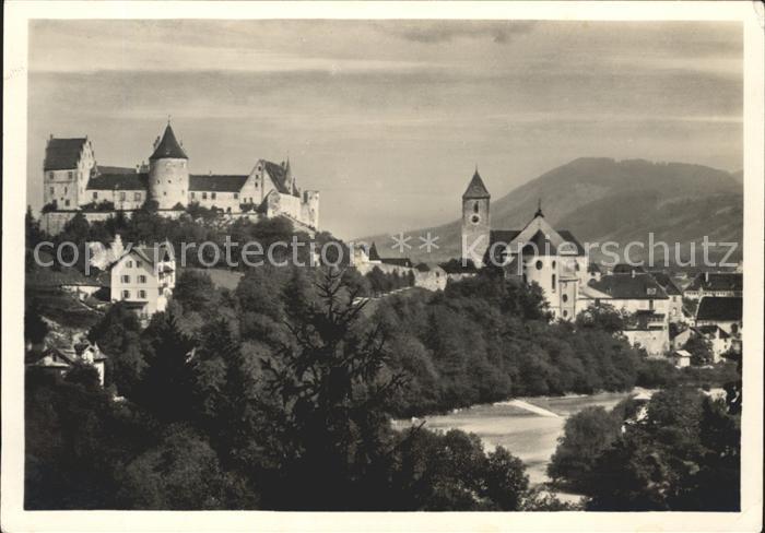 Fuessen Allgaeu Ortsansicht