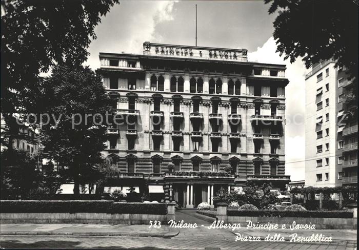 Milano Albergo Principe Savoia Piazza Repubblica