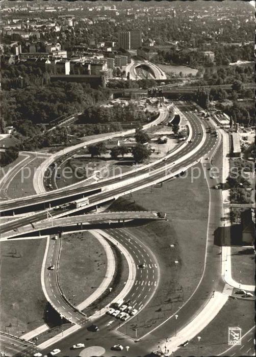BERLIN  CITY Stadt Autobahn Fliegeraufnahme