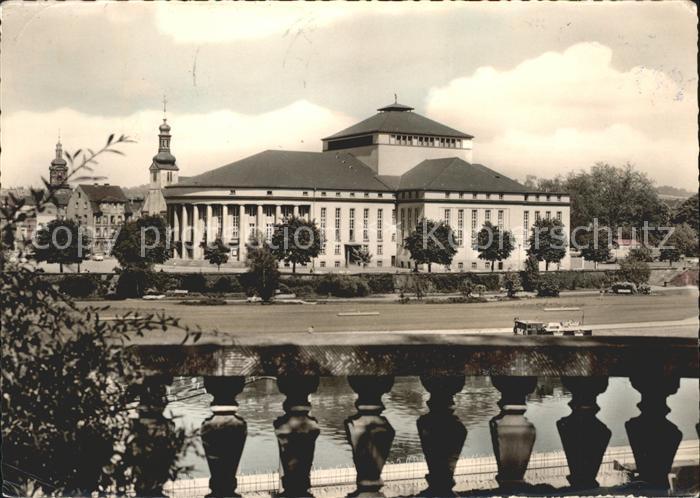 SAARBRueCKEN Saarland Stadt Theater