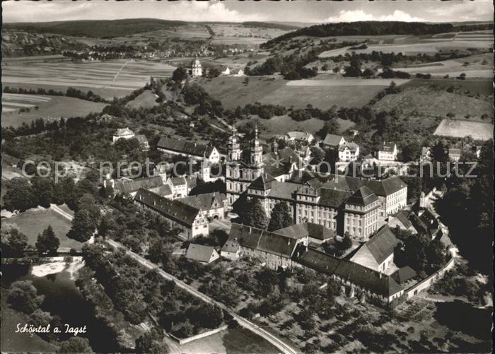 Schoental Jagst Fliegeraufnahme