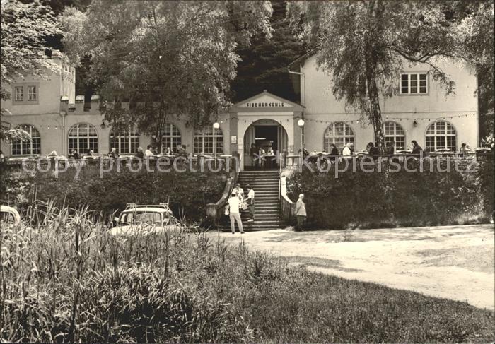 Buckow Maerkische Schweiz Restaurant Kaffee Fischerkehle am Schermuetzelsee