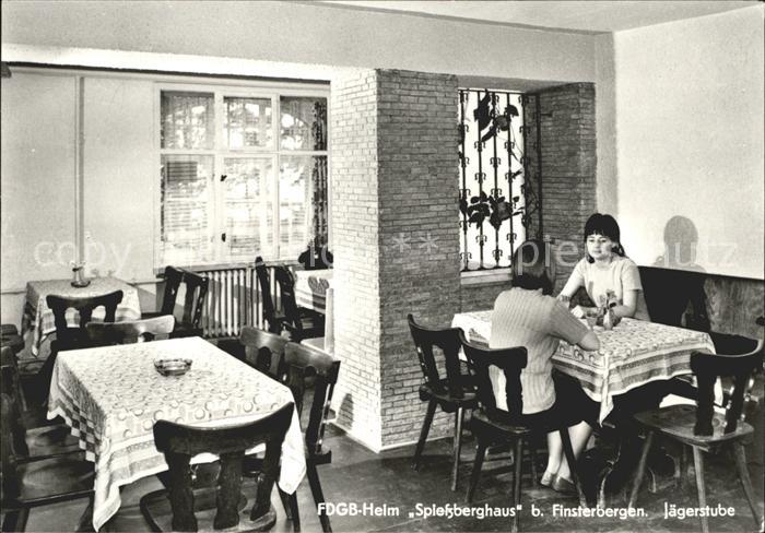 Finsterbergen FDGB Heim Spiessberghaus Jaegerstube