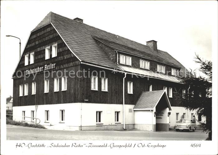 Georgenfeld HO Gaststaette Saechsischer Reiter