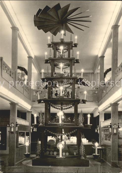 Seiffen Erzgebirge Grosse Pyramide Spielzeugmuseum