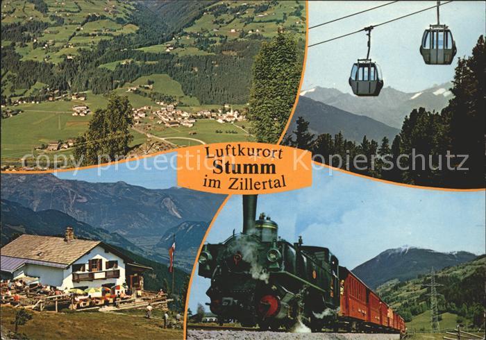 Stumm Zillertal Eisenbahn Luftseilbahn Berggasthof