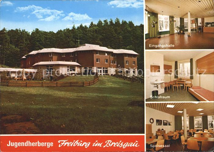 Freiburg Breisgau Jugendherberge Eingangshalle Schlafraum Speisesaal